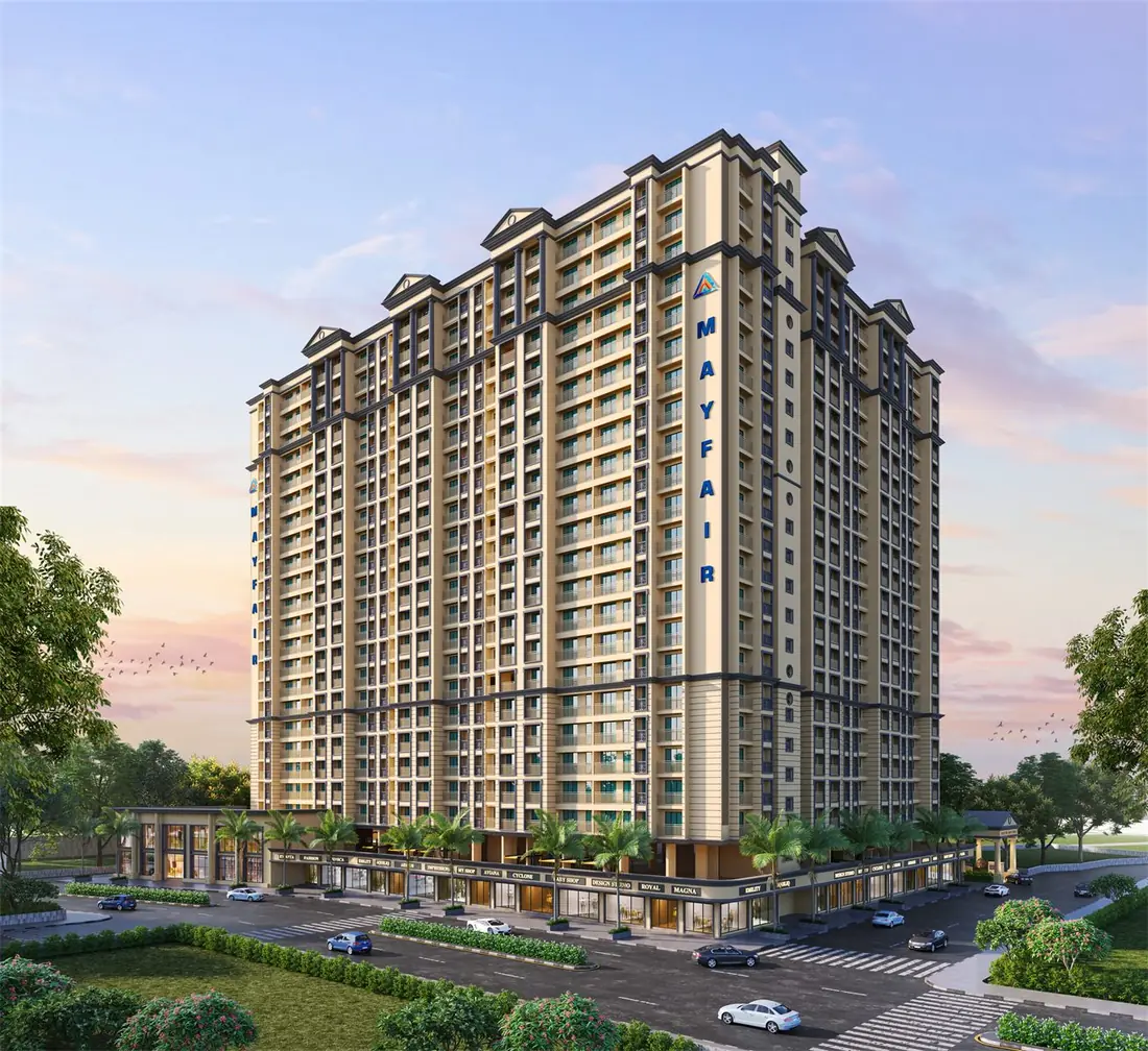 Mayfair Virar Gardens 22-storey tower elevation, Virar West
